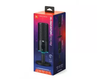 Микрофон JBL Quantum Stream Black (JBLQSTREAMBLK)