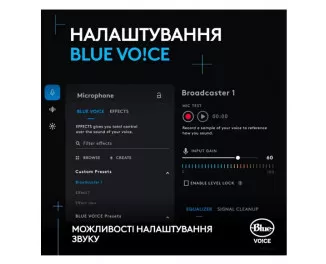 Микрофон Logitech G Yeti Orb RGB Black (988-000551)