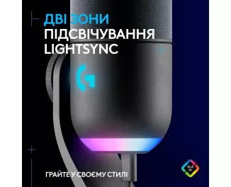 Микрофон Logitech Yeti GX Dynamic RGB Black (988-000569)