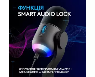 Микрофон Logitech Yeti GX Dynamic RGB Black (988-000569)