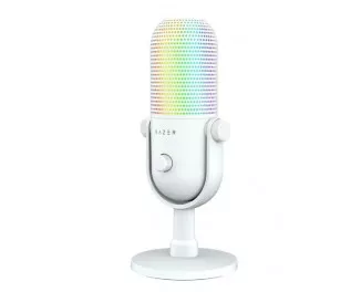 Микрофон Razer Seiren V3 Chroma White (RZ19-05060200-R3M1)