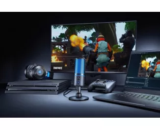 Мікрофон Razer Seiren X PS4 Black/Blue (RZ19-02290200-R3G1)
