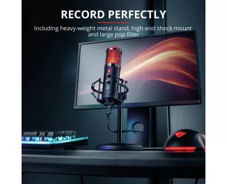 Микрофон Trust GXT 256 Exxo USB Streaming Microphone Black