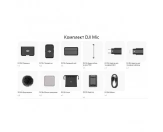 Микрофонная радиосистема DJI Mic (2TX+1RX) CP.RN.00000197.01