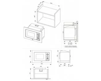 Микроволновая печь Hansa AMM20BESH