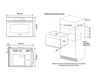 Мікрохвильова піч Samsung NQ5B4313GBS