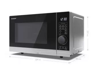 Микроволновая печь Sharp YC-PG204AE-S