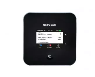 Мобильный маршрутизатор NETGEAR MR2100 Nighthawk M2, 4G LTE, 2Gbps, 1xGE LAN/WAN, WiFi5, 1xUSB-C, 1xUSB 2.0, 2xTS-9