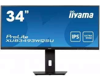 Монитор Iiyama ProLite XUB3493WQSU-B5