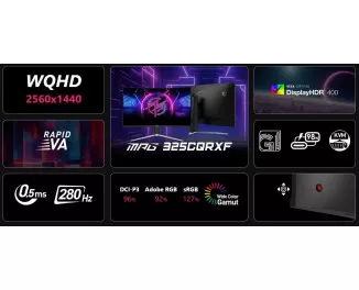 Монитор MSI MPG 325CQRXF