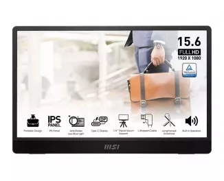 Монитор MSI PRO MP161 E2U (9S6-3PB70H-045)