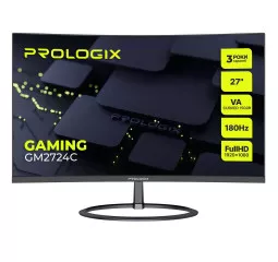 Монитор Prologix Gaming GM2724C Black