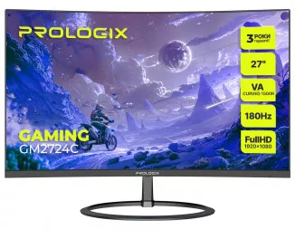Монитор Prologix Gaming GM2724C Black