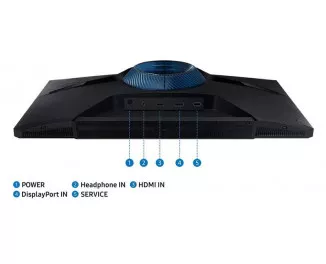 Монитор Samsung Odyssey G3 LS24DG300 (LS24DG300EIXCI)