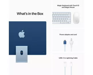 Моноблок Apple iMac 24 M1 Blue 2021 (MGPK3)