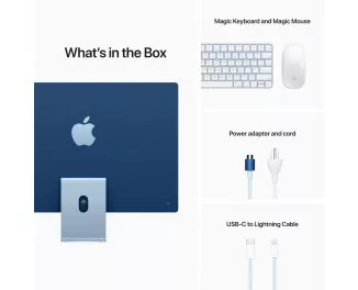 Моноблок Apple iMac 24 M1 Blue 2021 (MJV93)