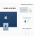 Моноблок Apple iMac 24 M1 Blue 2021 (MJV93)