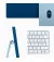 Моноблок Apple iMac 24 M1 Blue 2021 (Z12W000NW)