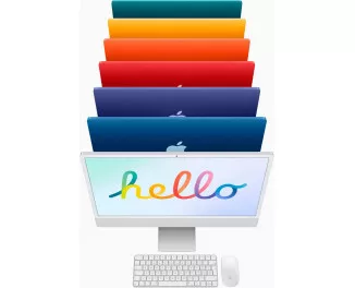 Моноблок Apple iMac 24 M1 Silver 2021 (Z12Q000NV)