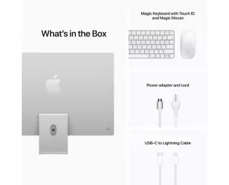 Моноблок Apple iMac 24 M1 Silver 2021 (Z12Q000NV)
