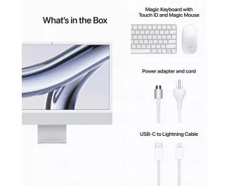 Моноблок Apple iMac 24 M3 16/1TB Silver (Z19D0001U)