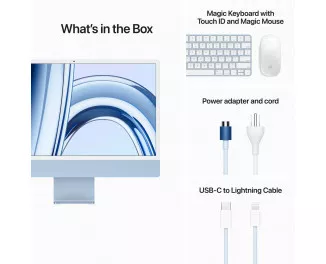 Моноблок Apple iMac 24 M3 16/512GB Blue (Z19K0001T)