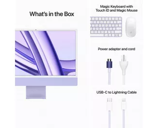 Моноблок Apple iMac 24 M3 24/512GB Purple (Z19Q0001H)