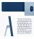Моноблок Apple iMac 24 M3 8/256GB Blue (MQRC3UA/A)