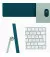 Моноблок Apple iMac 24 M3 8/512GB Green (MQRP3)