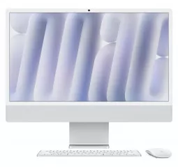 Моноблок Apple iMac 24 M4 2024 16/1TB Silver with Nano-texture Glass (Z1EJ000DY)