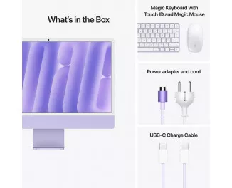 Моноблок Apple iMac 24 M4 2024 24/512GB Purple (MD2V4)
