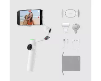 Монопод-стабилизатор Insta360 Flow 2 Pro Creator Bundle White (CINSABQ/B)
