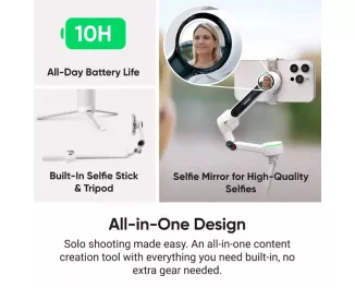 Монопод-стабілізатор Insta360 Flow 2 Pro Gray (CINSABQB-G)