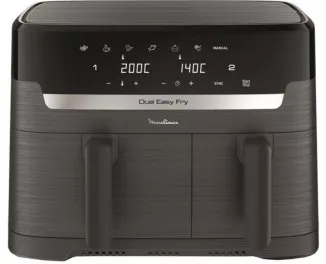 Мультипечь (аэрофритюрница) Moulinex Dual Easy Fry EZ901H20