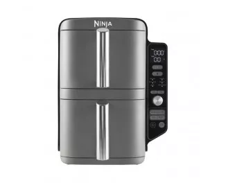 Мультипечь (аэрофритюрница) NINJA Double Stack XL 2-Level Air Fryer 9.5L (SL400EU)