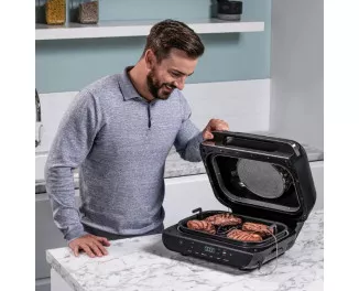 Мультипечь (аэрофритюрница) NINJA Health Grill & Air Fryer XL AG551EU