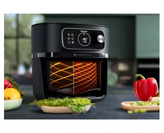 Мультипечь (аэрофритюрница) PHILIPS Ovi Combi Connected HD9876/90