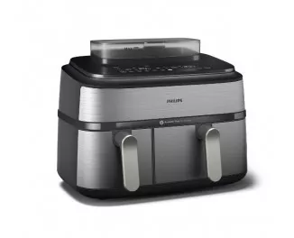 Мультипечь (аэрофритюрница) PHILIPS Ovi Dual Basket Airfryer NA555/00