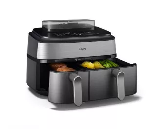 Мультипечь (аэрофритюрница) PHILIPS Ovi Dual Basket Airfryer NA555/00