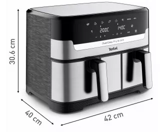 Мультипечь (аэрофритюрница) Tefal Dual Easy Fry & Grill Air Fryer EY905D10