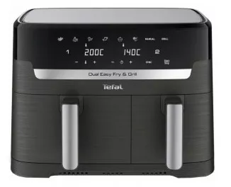 Мультипечь (аэрофритюрница) Tefal Dual Easy Fry & Grill AirFryer EY905B10