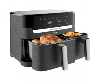 Мультипечь (аэрофритюрница) Tefal Dual Easy Fry & Grill AirFryer EY905B10