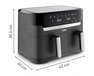 Мультипечь (аэрофритюрница) Tefal Dual Easy Fry & Grill AirFryer EY905B10