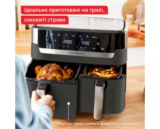 Мультипечь (аэрофритюрница) Tefal Dual Easy Fry & Grill AirFryer EY905B10
