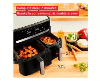 Мультипечь (аэрофритюрница) Tefal Dual Easy Fry EY9018