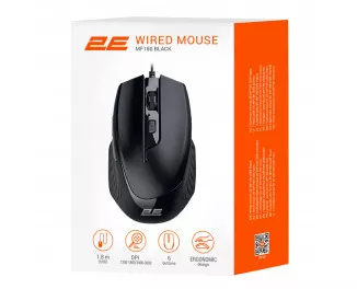 Мышь 2E MF180 USB Black (2E-MF180UB)