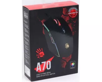 Мышь A4Tech Bloody A70A USB Matte Black