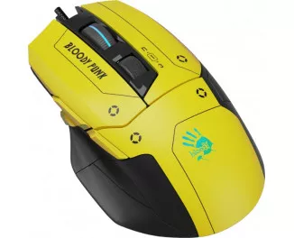 Мышь A4Tech Bloody W70 Max Punk Yellow