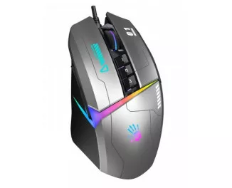 Мышь A4Tech W60 Max Bloody Gun Grey