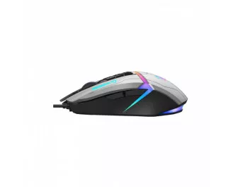 Мышь A4Tech W60 Max Bloody Gun Grey